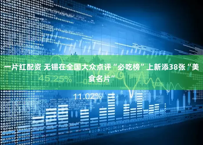 一片红配资 无锡在全国大众点评“必吃榜”上新添38张“美食名片”